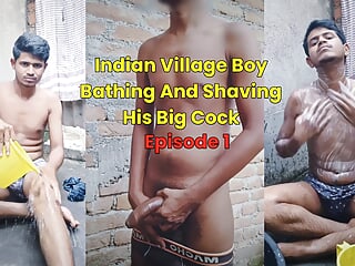Indian Gay Bathing Nude And Washing His Clothes, Indian Boy Showing His Big Cock In Public Place free video