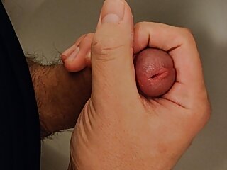 Pov Bear Risky Public Pissing At Workplace And Playing With Piss And Cum Edging free video