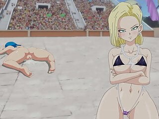 Super Slut Z Tournament Hentai Game Ep1 Android 18 Sex Fight free video