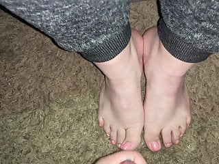 Cum On Feet And Toes Compilation (Cumpilation) Pink Toes free video