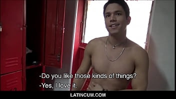 Two Amateur Hot Young Latino Boys Fuck At Gym For Money While Filmmaker Records Pov free video