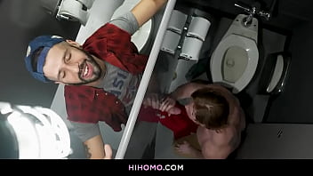 Helping Hand At The Urinals - Romeo Davis And Kyle Connors free video