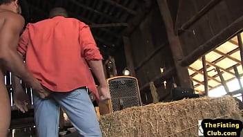 Sturdy Top Sucked Off Before Fisting Farmers Asshole free video