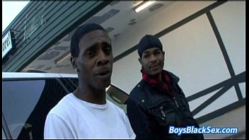 Blacks On Boys - Gay Bareback Hardcore Fuck Video 22 free video