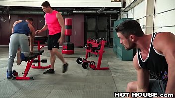 Hothouse Ryan Rose Cumshot For 2 Of His Boys At The Gym free video