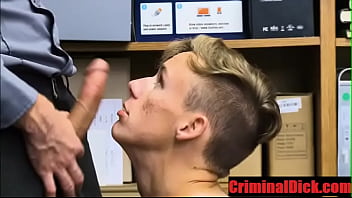 Cop Slaps That Cock On Twink Perps Face - Criminaldick.com free video