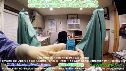 Semen Extraction #1 On Doctor Tampa, Taken By Nonbinary Medical Perverts To 'The Cum Clinic'! Full Movie Guysgonegynocom free video