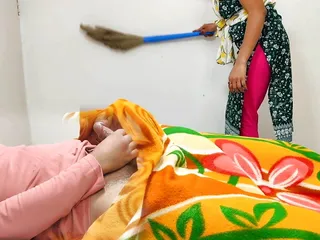 Owner Cleaning Komal'S Maid Lured And Fucked