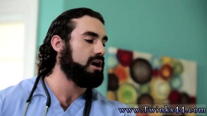 Sexy Gay Buff Hung Hairy Boys Doctors Double Dose free video
