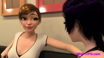 Big Cock Futanari Dasher Hooks Up With Female Deliver - 3D Shemale Hentai Animation free video